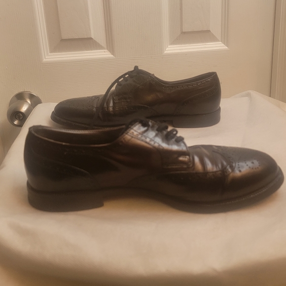 Bally Oxford men black shoes Size 8.5 - Picture 3 of 16
